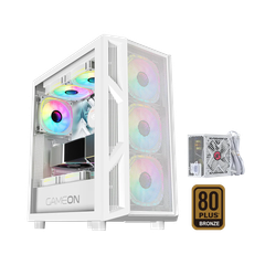  GAMEON Trident IV-A POWERFORGE Series Vỏ máy tính chơi game Mid Tower 