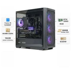  PC Gaming Tùy chỉnh Intel Core i5-12400F, RTX 5060 8GB, 16GB RAM DDR4 