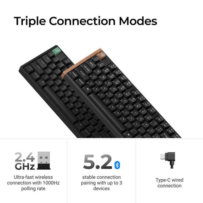 Ảnh minh họa Keychron K10 HE Max Special Edition - Bàn phím cơ không dây với switch từ tính Gateron Double-Rail Magnetic Nebula - Trắng - Bố cục Anh/Ả Rập 1