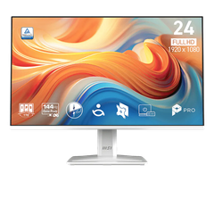  Màn hình Văn phòng MSI PRO MP243W E14 Trắng 