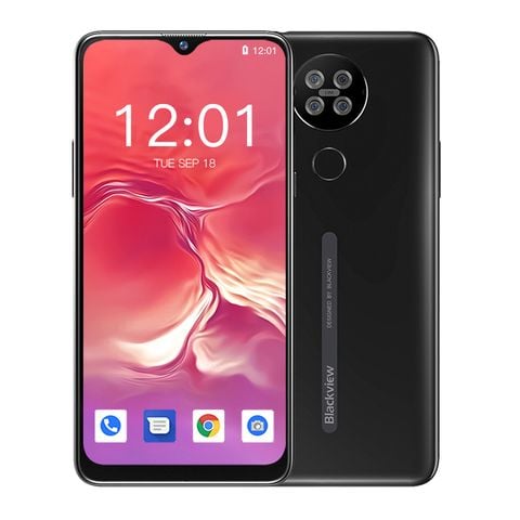 Điện thoại thông minh Blackview A80S Đen