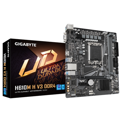 Bo mạch chủ GIGABYTE H610M-H V3 (DDR4)
