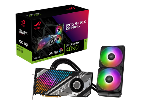 Card màn hình ASUS ROG Strix LC GeForce RTX 4090 24GB GDDR6X OC Edition