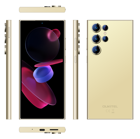 Điện thoại thông minh Oukitel C61 Vàng