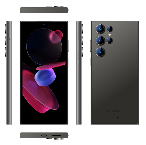 Điện thoại thông minh Oukitel C61 Xám
