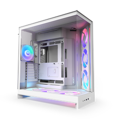  CASE NZXT H9 Flow RGB+ All White (PLUS 2025) 