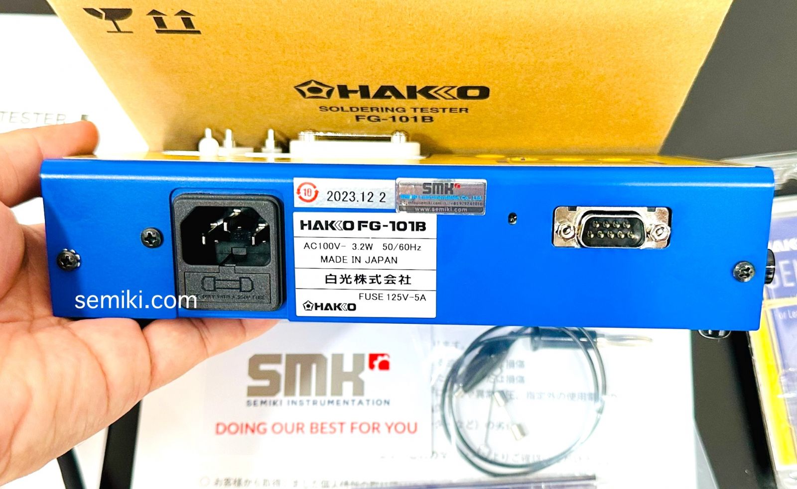 Ảnh minh họa Hakko FG-101B (FG101B-81) Máy đo nhiệt độ trạm hàn (0 ~ 700℃) 2