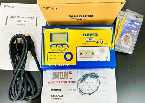 Hakko FG-101B (FG101B-81) Máy đo nhiệt độ trạm hàn (0 ~ 700℃)