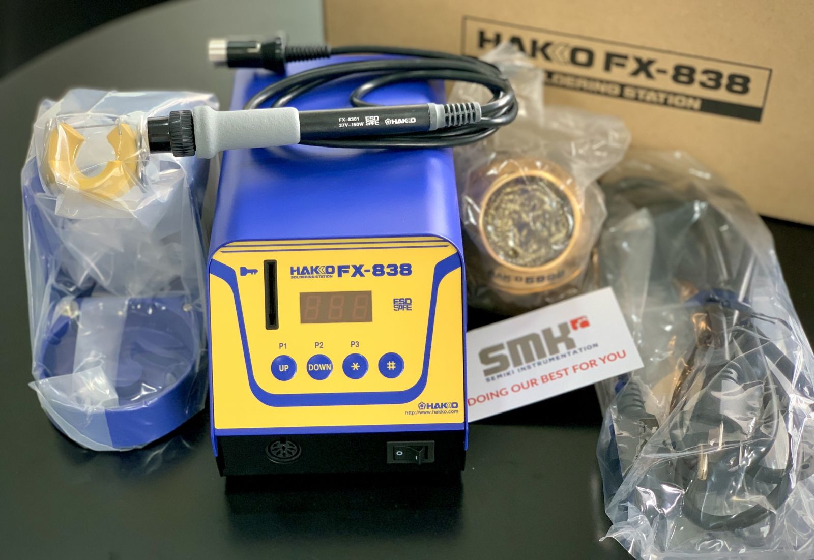 Ảnh minh họa HAKKO FX8301-01 tay hàn công suất cao (150W) dùng cho trạm hàn FX-838 2