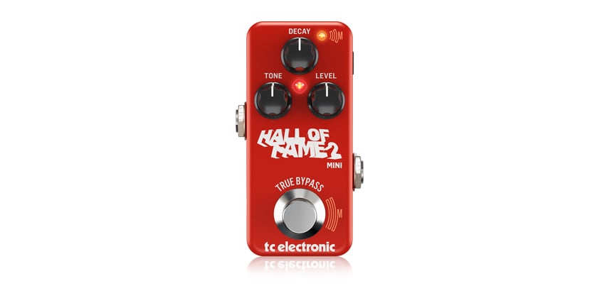 HALL OF FAME 2 MINI REVERB Guitar and Bass Tc Electronic