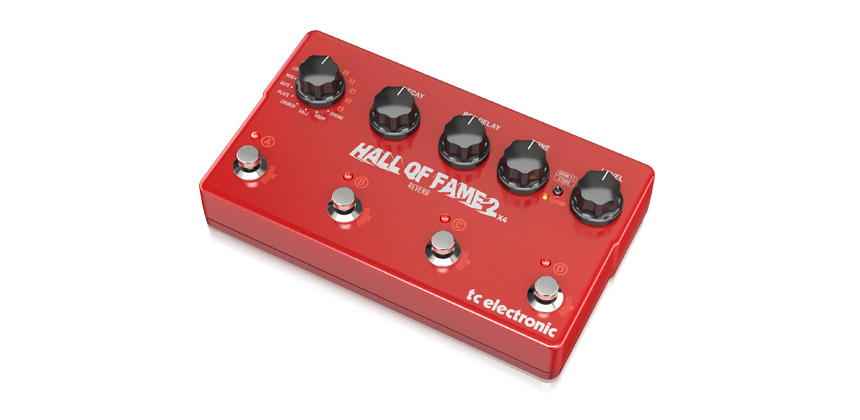 Ảnh minh họa HALL OF FAME 2 X4 REVERB Guitar and Bass Tc Electronic 1