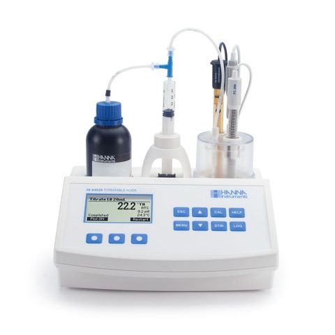 Máy phân tích mini nồng độ axit trong các sản phẩm từ khắc phục lỗi
