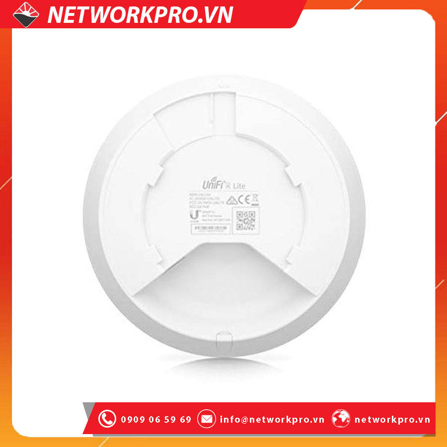 Ảnh minh họa Bộ Phát WiFi UniFi U6 LR Hàng Chính Hãng – Tốc Độ 3 Gbps, Chịu Tải 300 User 2