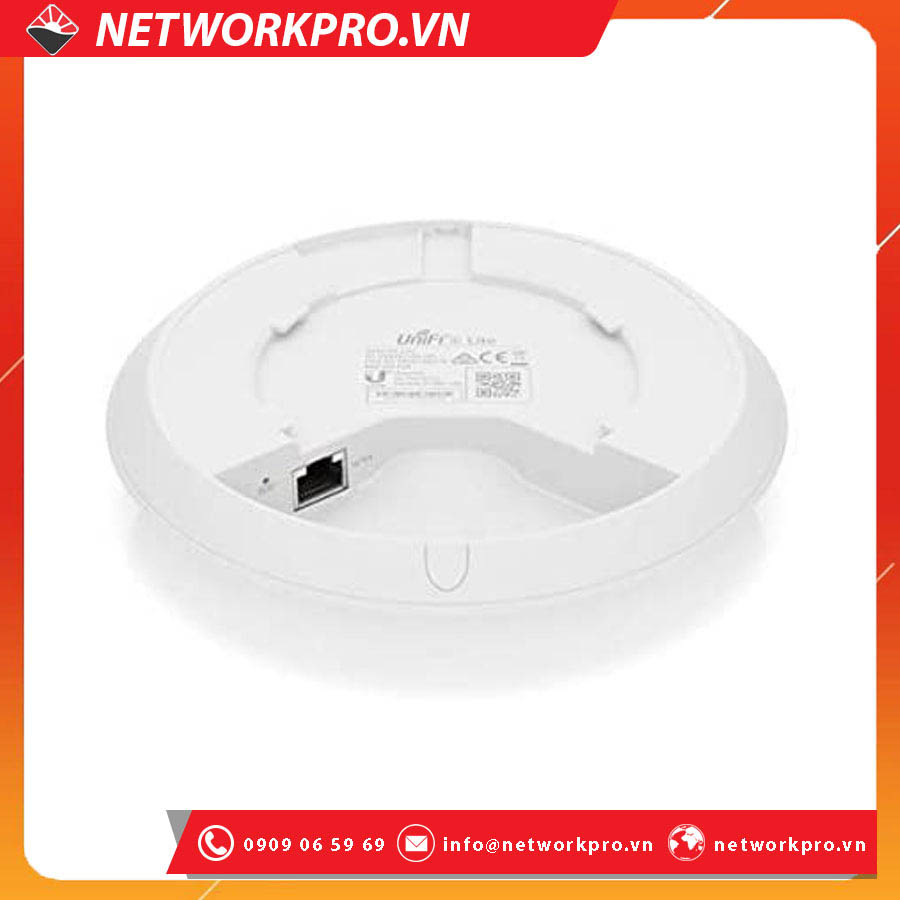 Ảnh minh họa Bộ Phát WiFi UniFi U6 LR Hàng Chính Hãng – Tốc Độ 3 Gbps, Chịu Tải 300 User 3