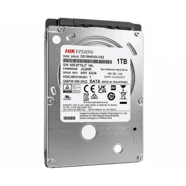 HDD HIKVISION 1TB SATA III 6GB/S CACHE 128MB (DS-10HKVS-VX2)