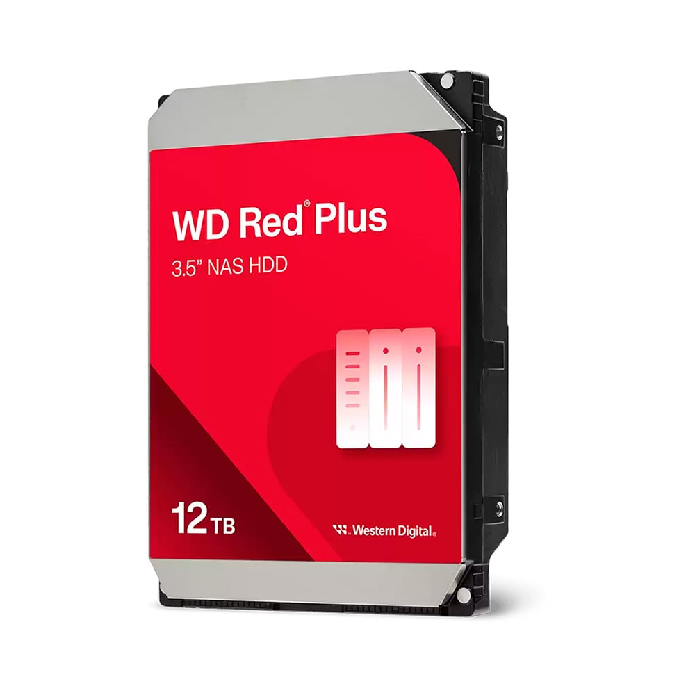 HDD WD Red Plus 12TB 3.5 inch SATA III 512MB Cache 7200RPM WD120EFGX
