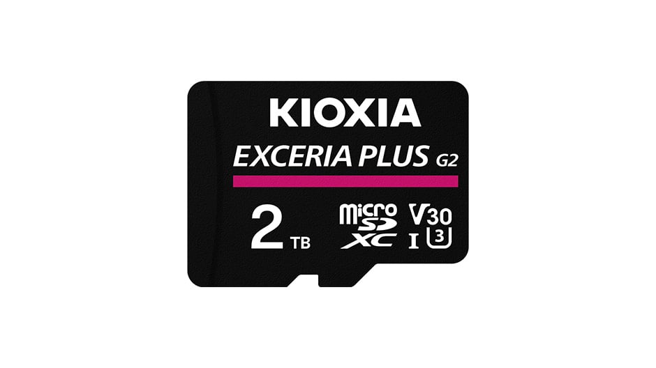 Thẻ nhớ KIOXIA EXCERIA PLUS G2 microSD 2TB LMPL2M002TG2 – UHS-I U3, V30, A1