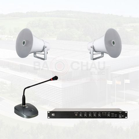 Hệ thống âm thanh nhà xưởng 1000m2 (ITC T-720R)
