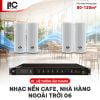 Hệ thống âm thanh nhạc nền quán cafe, nhà hàng ngoài trời 06