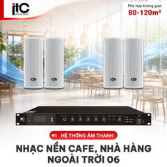  Hệ thống âm thanh nhạc nền quán cafe, nhà hàng ngoài trời 06 