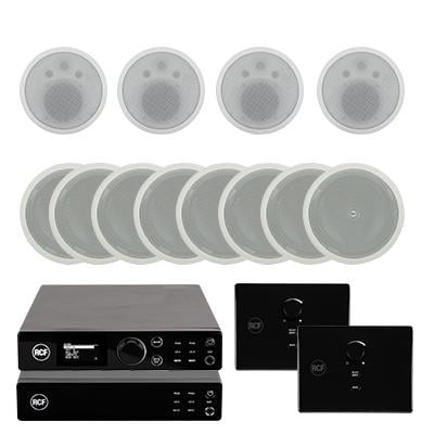 Hệ thống âm thanh nhạc nền RCF cao cấp cho shop, cửa hàng lớn