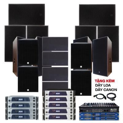 Hệ thống âm thanh quán bar, beer, Club DJ cao cấp 01 (300m2)