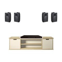  Hệ thống âm thanh quán Cafe CFO06 ngoài trời (ITC T-776S, ITC T-350D) 