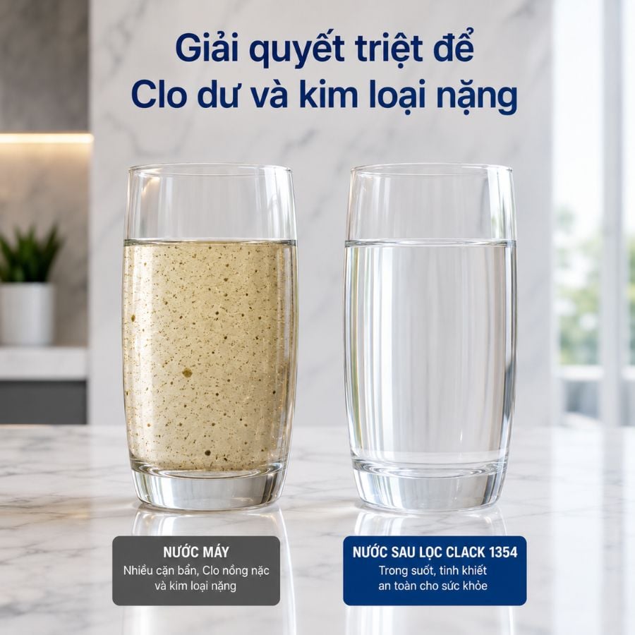 Ảnh minh họa Hệ thống lọc nước đầu nguồn Clack 1354 CI-01 Media 3
