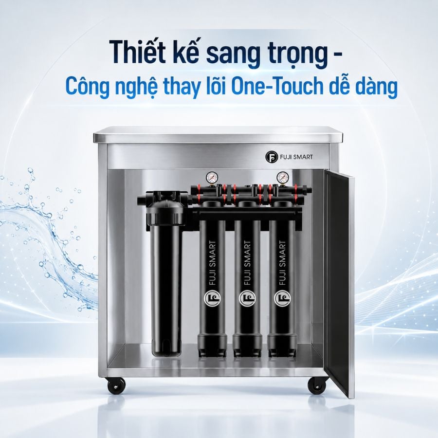 Ảnh minh họa Hệ thống lọc nước đầu nguồn Fuji Smart APT 200 Plus 3