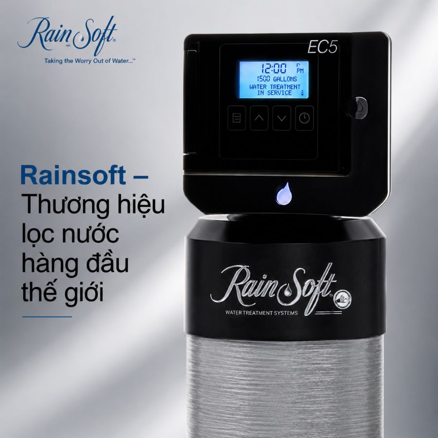 Ảnh minh họa Hệ thống lọc nước đầu nguồn Rainsoft EC5 2