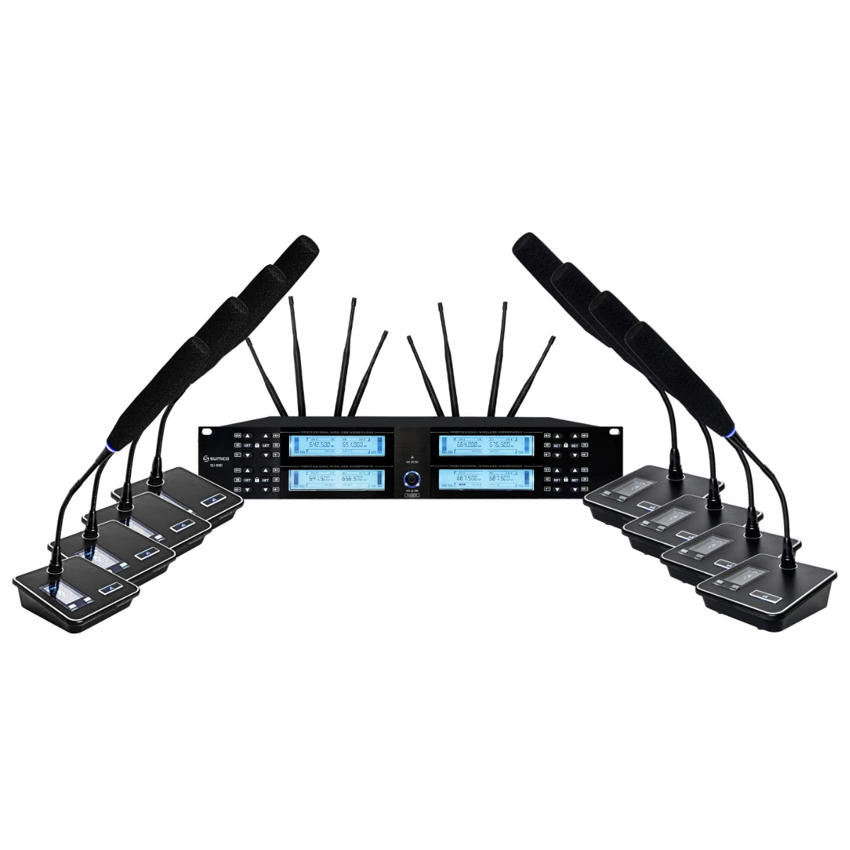 Hệ thống micro hội nghị không dây Sumico SU-880