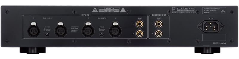 Ảnh minh họa Headphone Amply Luxman P-700U, 2 Kênh, 4W/CH (8 Ohm) 2