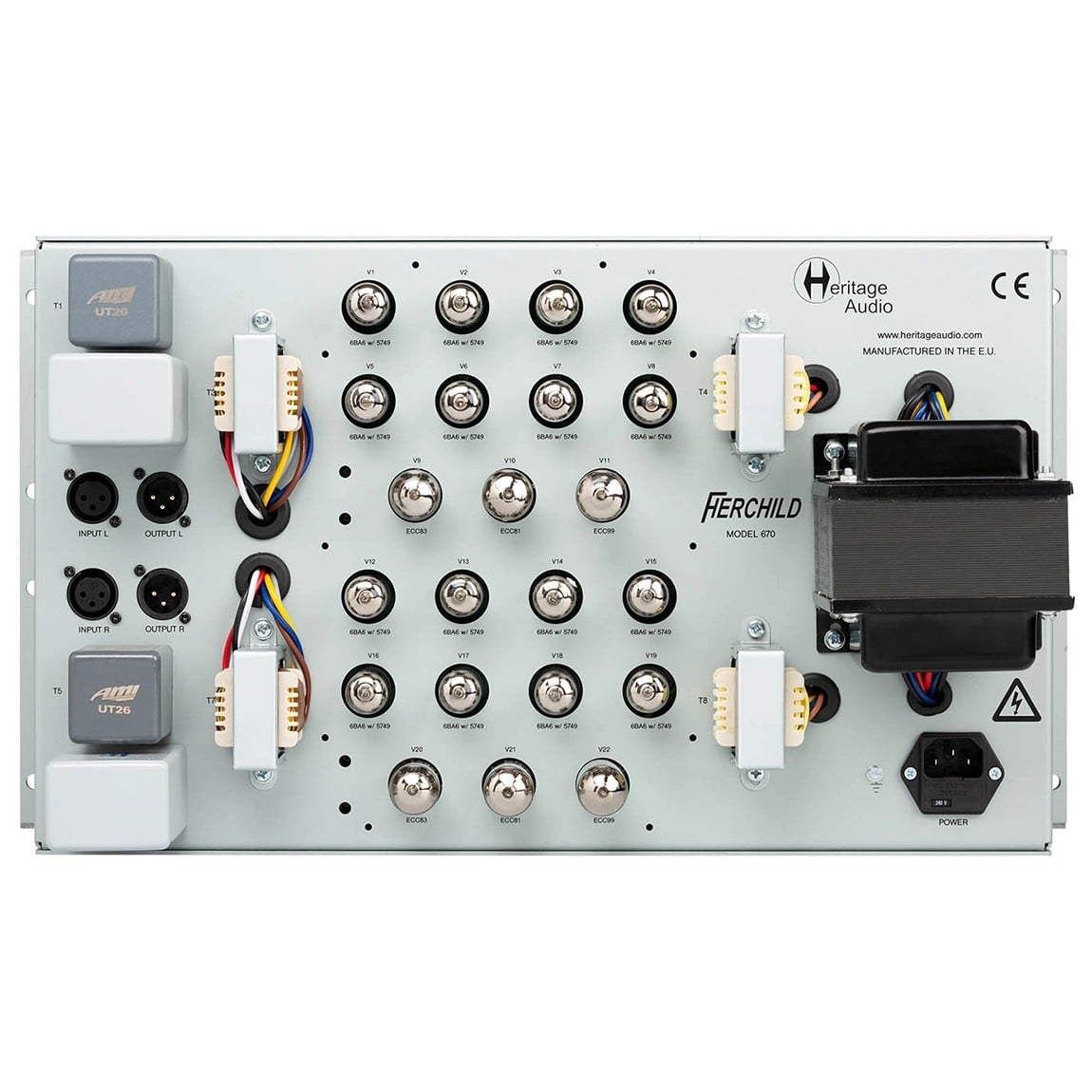 Ảnh minh họa Heritage Audio Herchild HA670 Stereo Tube Compressor 2