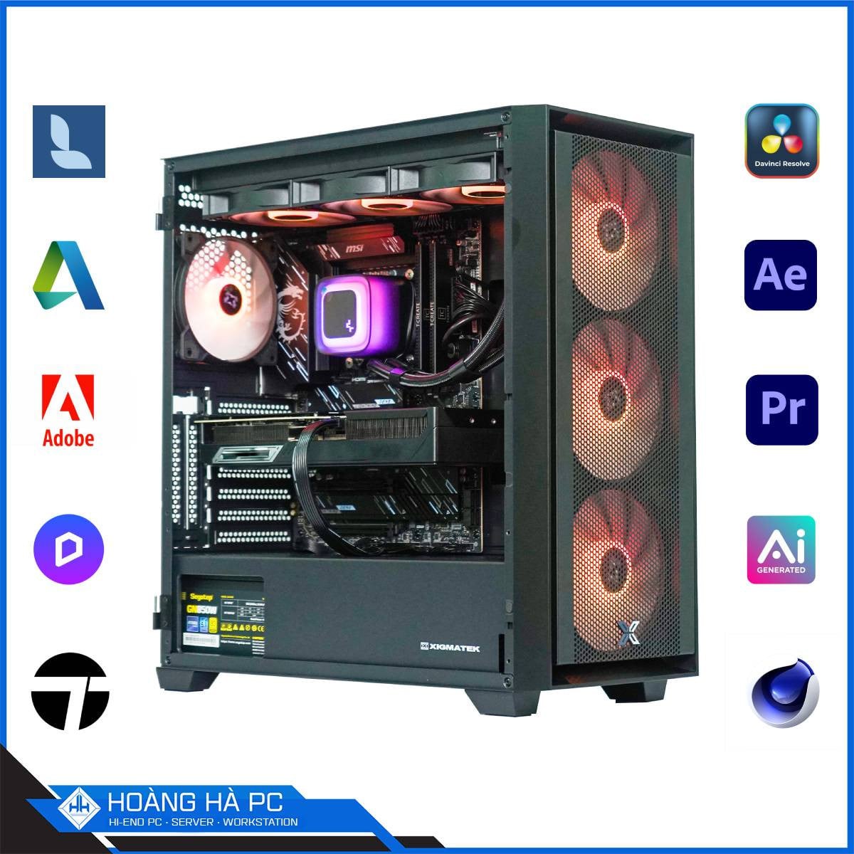 Ảnh minh họa HHPC CORE i7 14700KF | 64GB | NVIDIA RTX 5080 16G 1