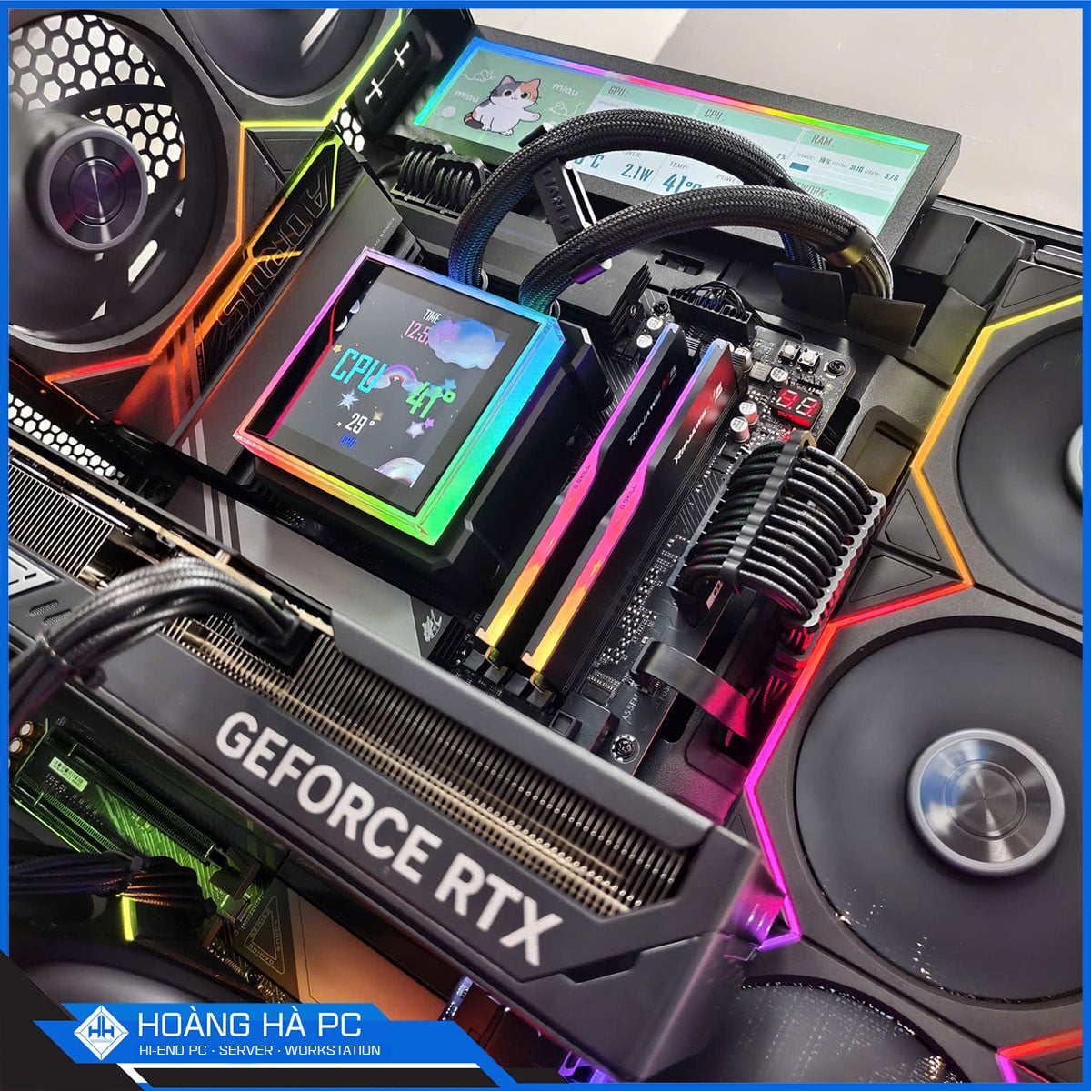 Ảnh minh họa HHPC RGB RYZEN 7 9850X3 | 32GB | NVIDIA RTX 5070 Ti 16GB 2