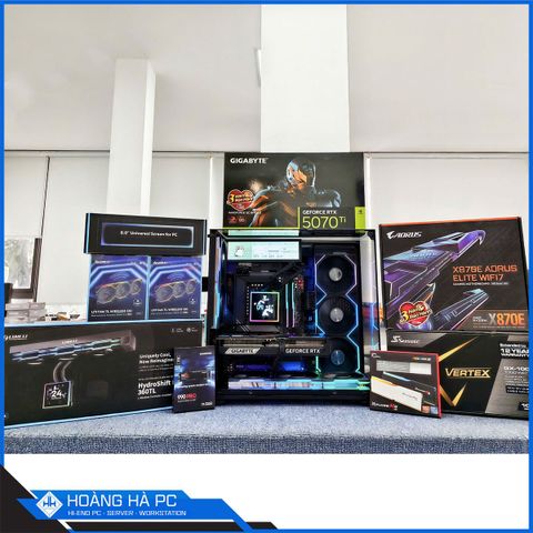 HHPC RGB RYZEN 7 9850X3 | 32GB | NVIDIA RTX 5070 Ti 16GB