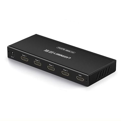 Bộ chia HDMI Ugreen 40202 (1 ra 4) - Xuất hình 4K sắc nét, Chính hãng