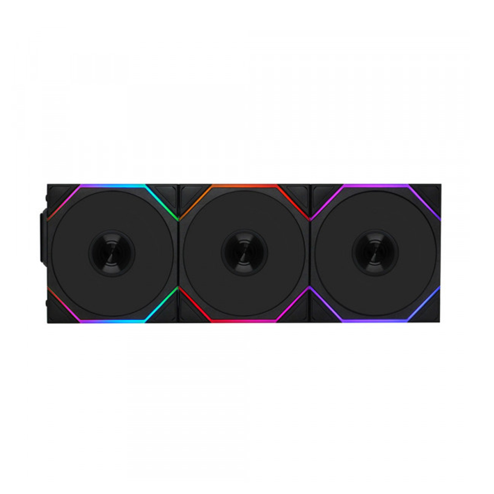 Quạt tản nhiệt máy tính Lian Li Wireless Reverse Black Cooler TL 120-3 - 12RTL1W3B