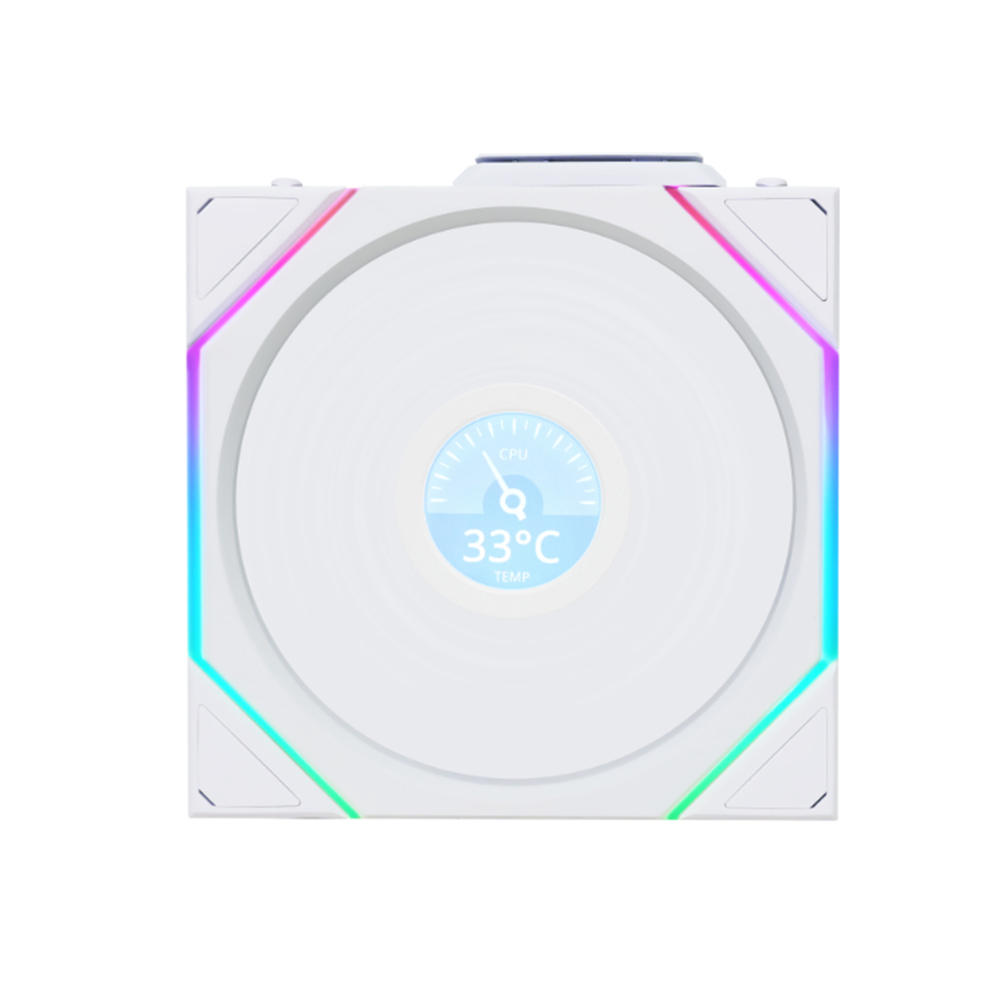 Quạt tản nhiệt máy tính Lian Li Wireless Reverse White Cooler TL 120-3 - 12RTL1W3W