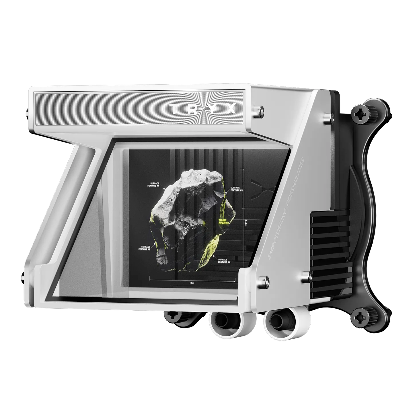 Ảnh minh họa Tản nhiệt nước TRYX HOLO 360 ARGB (L-H360A-DM3M-G0W) | LCD 640×480, 280W, Trắng 3