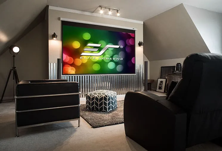 Ảnh minh họa Màn chiếu Elite Screens Manual B 120 inch M120V – Màn chiếu kéo tay giá tốt 1
