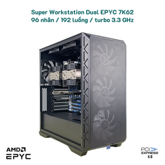  High Computing CFD Workstation Dual EPYC 96 nhân / 192 luồng 