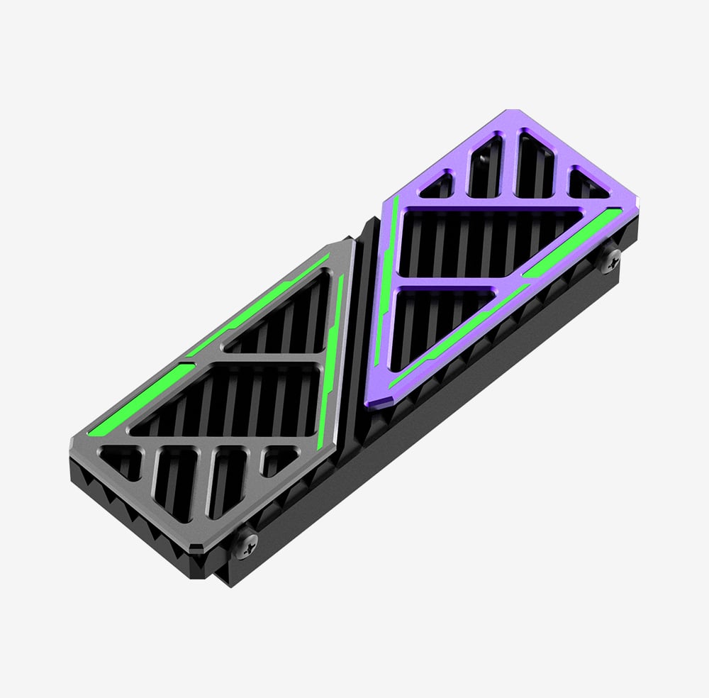 Ảnh minh họa HIKSEMI M.2 SSD COOLER HEATSINK MH1 1