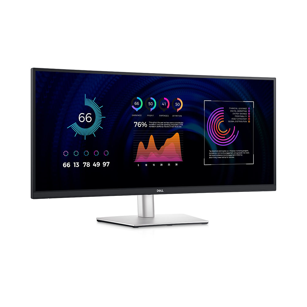 Ảnh minh họa Màn hình cong Dell P3424WE (34.14 inch - WQHD - IPS - 60Hz - 5ms - USB TypeC - Curved) 2