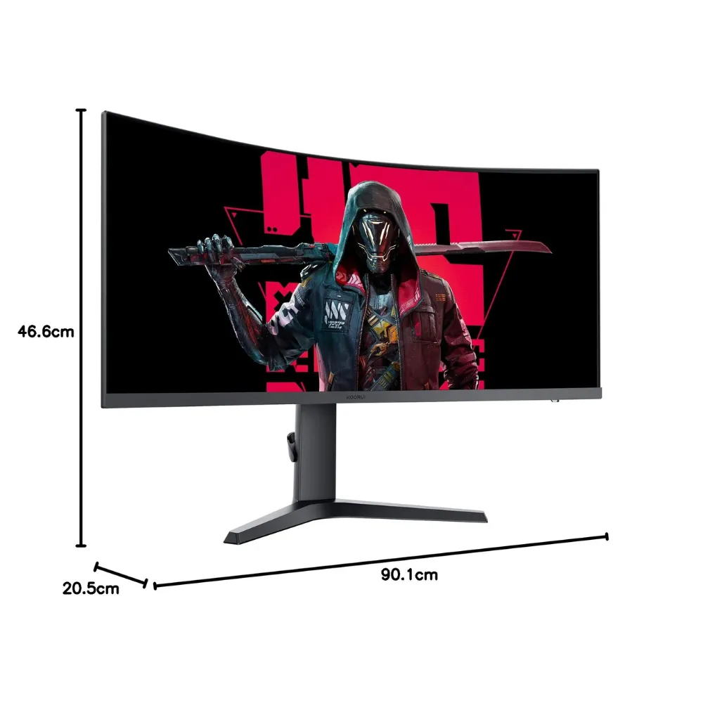 Ảnh minh họa Màn Hình Cong Gaming KOORUI G3441XC Chính Hãng (34 inch/ UHD/ VA/ 240 Hz/1ms) 1