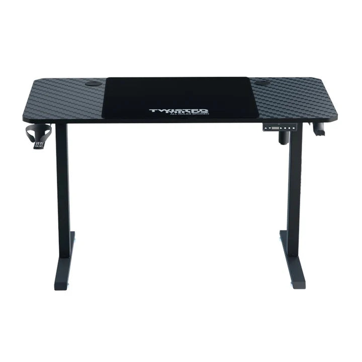 Ảnh minh họa Twisted Minds Paradox 120 Bàn gaming điều chỉnh độ cao 120x60cm kèm khay đựng cốc, móc tai nghe và tấm lót chuột 2