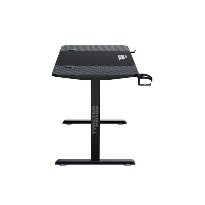 Ảnh minh họa Twisted Minds Paradox 120 Bàn gaming điều chỉnh độ cao 120x60cm kèm khay đựng cốc, móc tai nghe và tấm lót chuột 3