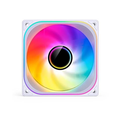 Quạt tản nhiệt JONSBO ZB-120WR ARGB PWM White 120mm (Fan Ngược)