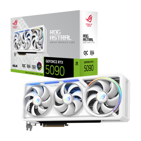 VGA Asus ROG Astral GeForce RTX 5090 32GB GDDR7 WHITE OC Edition