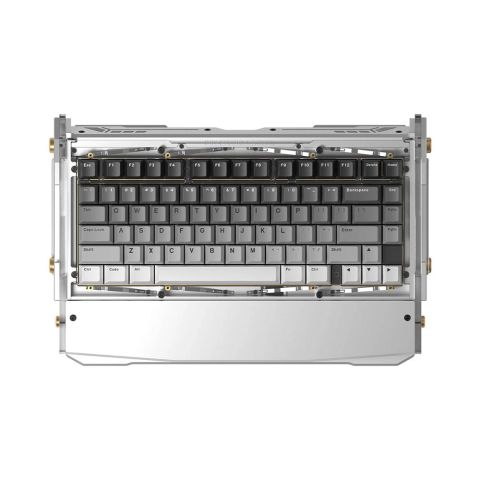 Bàn phím cơ không dây Dry Studio Black Diamond 75 Mithril Standard RGB Hotswap